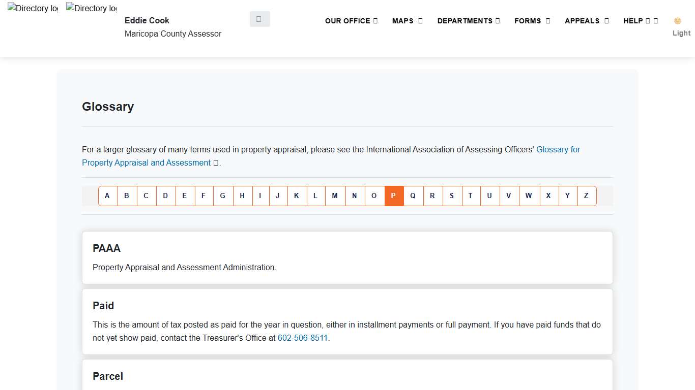 Maricopa County Assessor's Office